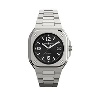 Bell & Ross BR 05 40 - BR05A-BL-ST/SST Black Sunray Steel Metallics,Black