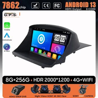 Car Radio Android 13 For Ford Fiesta MK7 2009-2017 Navigation GPS Android Stereo Video Multimedia Player Screen No 2din DVD Wifi