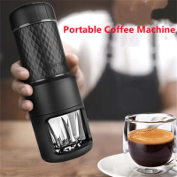 STARESSO Portable Espresso Maker SP200 Brew Coffee Capsules Machine Great for hikers campers travelers and white-collar workers