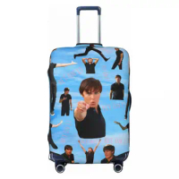 Zac Efron Troy Bolton Bet On It High School Musical Luggage Protective Dust Covers Elastic Waterproof 18-32inch Suitcase Cover