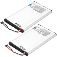 2pcs Rechargeable Replacement Battery Pack for Sony PSV1000 PS Vita PSV 1000 Console SP65M 2210mAh 3.7V