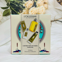 LOCCITANE 歐舒丹 保養系列 馬鞭草禮盒（淡香水7.5ml+沐浴精70ml+護手霜30ml)