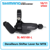 SHIMANO DEORE SL-M5100-L Derailleurs Shifter Lever 2X10/11 Speed Shifting Lever for MTB Bike Original Bicycle Parts