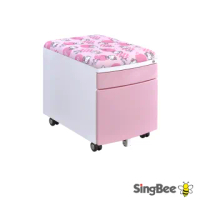 【SingBee 欣美】Hello Kitty-伴讀活動櫃(兒童書桌椅/可升降桌椅/兒童桌椅/台灣製書桌)