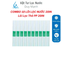 Combo 10 Lõi Lọc Nước 20 inch - Lõi Lọc Thô PP Dùng Cho Cốc Lọc 20 inch suamay  loc