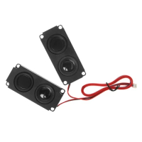 AIYIMA 2Pcs Audio Portable Speakers 10045 LED TV Speaker 8 Ohm 5W Double Diaphragm Bass Computer Speaker DIY For Home Theater