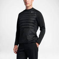 NIKE 耐吉 Nike Golf AEROLOFT HYPERADAPT 運動保暖長袖上衣 黑 801894-010