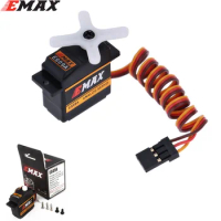 1 /2 / 4pcs EMAX ES09A Servo (Dual-Bearing) Specific Swash Servo For Trex 450 Rc Helicopters Rc Drone