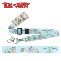 【日本正版】湯姆貓與傑利鼠 手機頸掛繩 手機掛繩 頸掛繩 證件套掛繩 Tom and Jerry - 190349