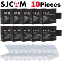 10x Batteries Wholesales SJCAM SJ4000 Wifi Battery SJ7000 SJ5000 SJ6000 SJ8000 M10 Bateria For SJCAM SJ4000 Action Camera