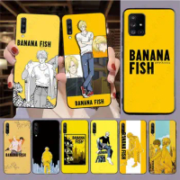 Coque Banana Fish Anime Phone Cover For samsung Galaxy A14 A53 A13 A12 A30S A40 A22 A23 A32 A34 A50 A51 A52 A54 A70 A71 A73 case