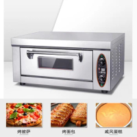 Luxury commercial bread oven gas pizza oven industrial single layer electric oven