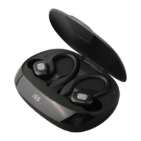 VV2 TWS True Wireless Earphones Bluetooth 5.0 Charging Compartment Ear-Hook Earphones Waterproof Headset For Iphones For Xiaomi