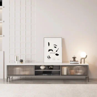 80 Inch Cabinet Tv Stand Fireplace Table Entertainment Center Monitor Mueble Unit Tv Stand Mueble Tv Colgante Modern Furniture