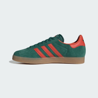 ADIDAS GAZELLE 三葉草 男女休閒鞋-綠紅-IG6200