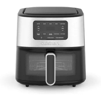 Cuisinart Airfryer, 6-Qt Basket Air Fryer Oven that Roasts, Bakes, Broils &amp; Air Frys Quick &amp; Easy Meals - Digital Display