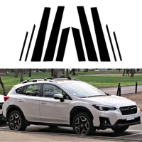 Car Window Decoration Pillar Posts Door Trim Stickers for Subaru Crosstrek/Subaru XV 2018 2019 2020-2023 Exterior Accessories