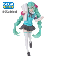 100% Original SEGA VOCALOID Hatsune Miku Piapro Miku Figure Anime Action Figurine Collection Model Toys for Girls Gift