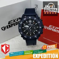 JAM TANGAN PRIA EXPEDITION ORIGINAL CHRONOGRAPH EXP 3009 EXF3009 EXF 3009 EXPEDITION 3009 NAVY RUBBE