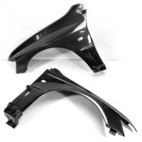 VS Style Carbon Fiber GT Front Vented Fender Mudguards Kits for Mitsubishi EVO 8 9 Mudguard Bodykits Trim