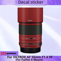 For VILTROX AF 56mm F1.4 XF for Fujifim X Mount Lens Sticker Protective Skin Decal Film Anti-Scratch Protector Coat AF56 56/1.4
