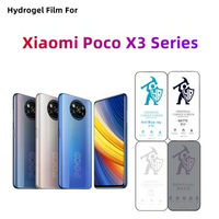 2pcs Matte Hydrogel Film For Xiaomi Poco X3 NFC HD Screen Protector For Poco X3 GT X3pro Eye Care Privacy Matte Protective Film