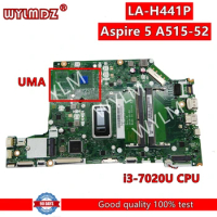 EH5A1 LA-H441P Mainboard For Acer Aspire Aspire 5 A515-52 Laptop Motherboard With i3/i5/i7-7th CPU