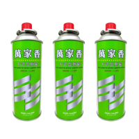 【萬家香】卡式瓦斯罐 220g 3入 BE-0086(卡式罐 瓦斯罐 卡式瓦斯爐用瓦斯罐)