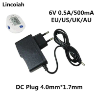 Lincoiah 6V 0.5A 500MA Power Supply AC/DC Adapter Charger For OMRON I-C10 M4-I M2 M3 M5-I M7 M10 M6 M6W Blood Pressure Monitor