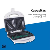 MIYAKO Sandwich Toaster Panggang Roti Listrik : TSK258