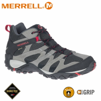 【MERRELL 美國 男 ALVERSTONE MID GORE-TEX登山鞋《鐵灰》】ML036209/健行鞋