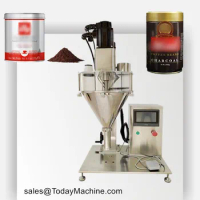 10g 50g 100g 1000g 2000g Semi Automatic Screw Auger Filler Dispenser Dry Fine Powder Dosing Filling Machine