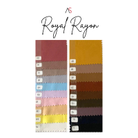 Katalog Warna kain Royal Rayon Aneka Sandang Textile