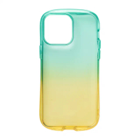 【iFace】iPhone 14 Pro Max Look in Clear Lolly 抗衝擊透色糖果保護殼 - 杏黃森綠色
