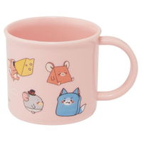 真愛日本 湯姆貓與傑利鼠 粉 日本製 AG抗菌 塑膠杯 200ml 水杯 果汁杯 漱口杯 杯子 牛奶杯 禮物