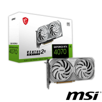 MSI 微星 GeForce RTX 4070 SUPER 12G VENTUS 2X WHITE OC 顯示卡