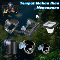 Tempat Makan Ikan Udang Cacing Beku Fish Feeder Akrilik Aquarium