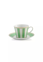 NORITAKE Noritake Carnivale 茶杯茶碟套裝 - 蘋果綠