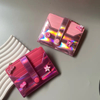Dompet Chintya Hologram Motif Barbie/Dompet Mini CardHolder/Dompet Kartu Lipat