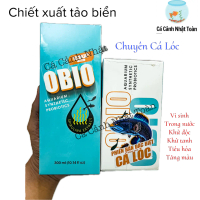 MEN VI SINH OBIO KOIKA (CHUYÊN CHO CÁ LÓC) KẾT HỢP TẢO BIỂN LÀM TRONG NƯỚC, KHỬ MÙI TANH BỂ CÁ CẢNH