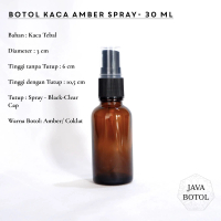 Botol Kaca Amber Spray 30 mL