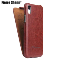 Fierre Shann Vertical Flip Leather Cover Case for Apple iPhone 12 X 13 XS XR XS Max Phone Protector Fundas Coque for iphone 11