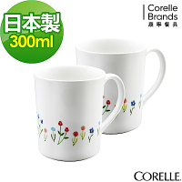 【美國康寧】CORELLE春漾花朵馬克杯2入組(201)