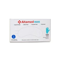 Altamed Nitril Blue Box isi 100 pcs - Sarung Tangan Nitril Biru Size S