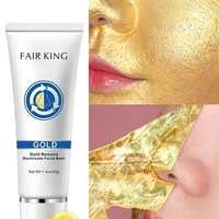 Gold Tearing Face Mask Remove Blackhead Acne Treatment Oil Control Deep Cleansing Pores Shrink Anti-Aging Facial Mask Skin Care