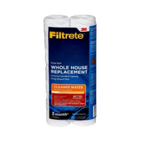 Filtrete Standard Capacity Whole House String Wound Replacement Water Filter 3WH-STDSW-F02, 2 pack,for use w/ 3WH-STD-S01 System