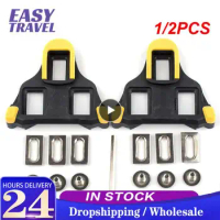 1/2PCS Road Bike Pedal Cleat SPD SL Pedals Plate Clip Self-locking Plate Float Pedal Cleats Cycling Shoes