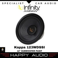 Subwoofer Pasif 12 Inch INFINITY By HARMAN Kappa 123WDSSI 2Ohm Or 4Ohm 500Watt RMS Original
