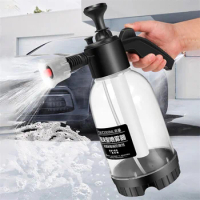 2L Car Wash Spray Bottle Foam Wash Sprayer Hand Pump Foam Sprayer Car Air Pressure Spray Washer Nozzle Can Auto Window Cleaning