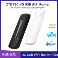 Unlocked ZTE F30 USB WIF Dongle 150 Mbps Wireless Router 4G LTE Modem Pocket Hotspot Network Card